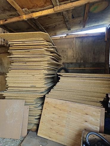 Mebel və tikinti işləri üçün taxta lövhələr və DSP/LDSP panellər -