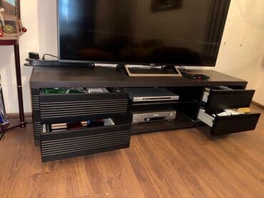 Divan və masa dəstləri: Düz TV altlığı, Polkalı, Taxtalı — 5