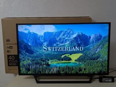 wifi anten: İşlənmiş Televizor Sony LED ekran 40" FHD (1920x1080), Ünvandan götürmə — 3