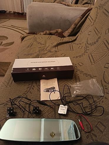 Автоэлектроника: Avtomobil üçün HD Rear-View Mirror Recorder – arxa güzgü tipli iki — 1