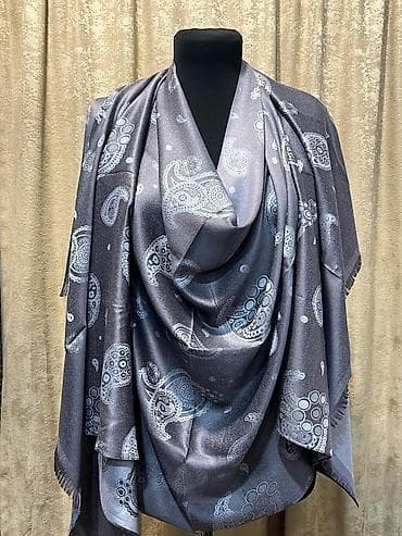 hicab geyimler: Paisley naxışlı geniş şal/şarf ipək, 70*180 ölçü - Rənglər: çəhrayı — 9