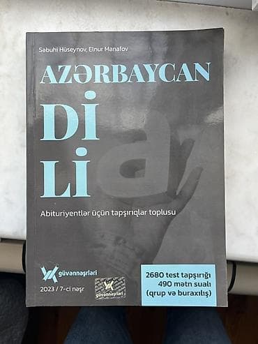 Məhsul: “Azərbaycan Dili – Abituriyentlər üçün tapşırıqlar toplusu”