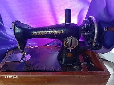 qedim: Mecaniki tikiş maşını – klassik dizayn - Güclü çuqun korpus — 1