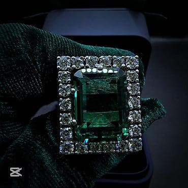 Üzük, Gümüş, Zümrüd, 5.00+ Karat lalafo.az -da Üzük, Gümüş, Zümrüd, 5.00+ Karat