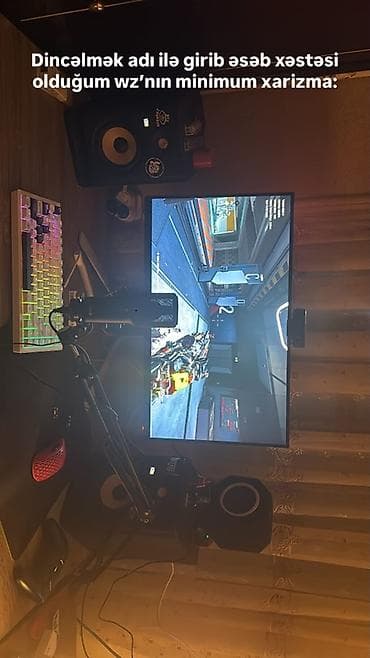 WHATSAPP İLƏ ƏLAQƏ SAXLAYIN. Dəstə sadəcə Sistem bloku və monitor