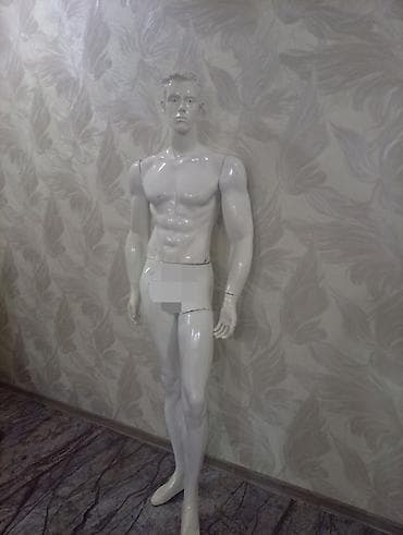 Manekenlər: Kişi, Plastik, plastmas, Ağ — 2