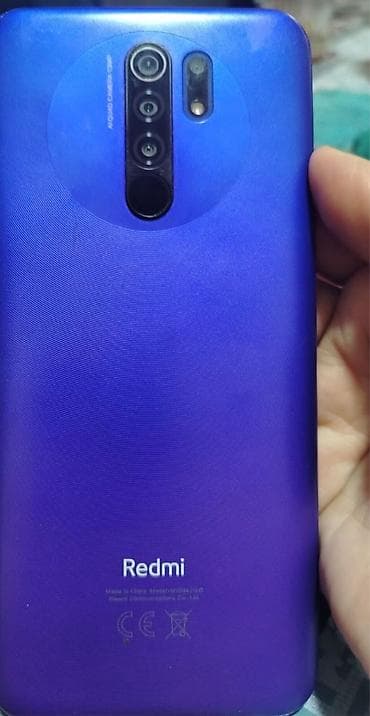 Redmi 9, 64 GB, rəng - Mavi, Qırıq