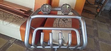 SUV üçün ön bufer qoruyucusu (bullbar) və əlavə işıqlar - Material