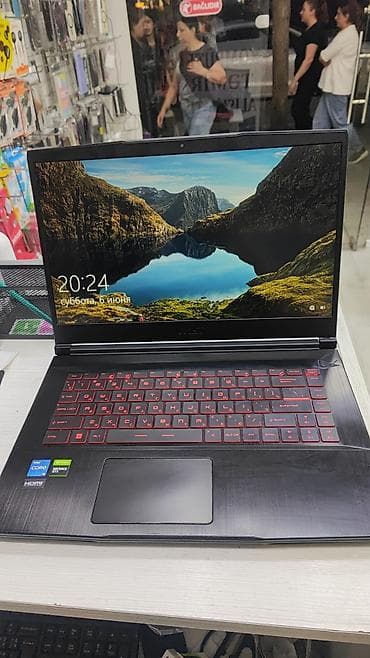 monster notebook: MSI oyun noutbuku - Prosessor: Intel Core i5‑11400H (11-ci nəsil, 6 — 1