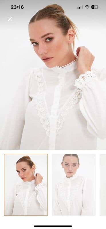 köynək qadın: Yenidir. 35 azn sifaris edilib. Trendyolda qiymete baxa bilersiz — 1