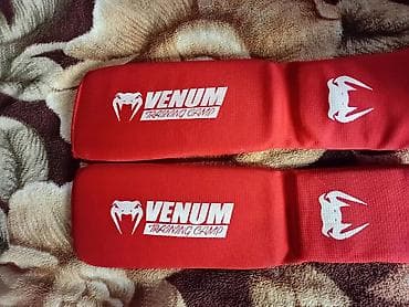 əlcəy: Venum Training Camp əl sarğıları – qırmızı rəngdə, cütlük. - Boks — 1