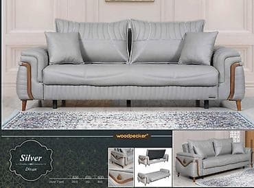Silver Divan – Woodpecker Fabrik istehsalı mebellərin topdan qiymətlə