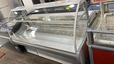 Промышленные морозильники: Şirniyyat/ət məhsulları üçün vitrin tipli soyuducu tezgah - Ön — 1