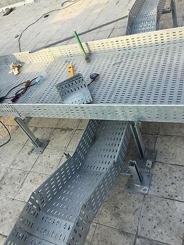 optik kabel satisi: Məhsul: Qalvanizə olunmuş metal kabel kanalı və nərdvanə tipli kabel — 5