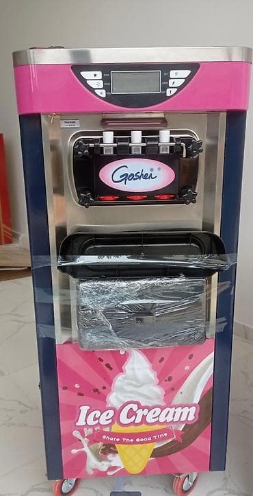 Оборудование для бизнеса: Dondurma aparatı Goshen 3 rəngli Yumşaq Dondurma Maşını ✅️ Stolüstü — 5