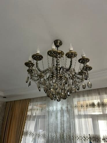 Xalçalar: Çılçıraq, 10 və daha çox lampa, Metal — 2
