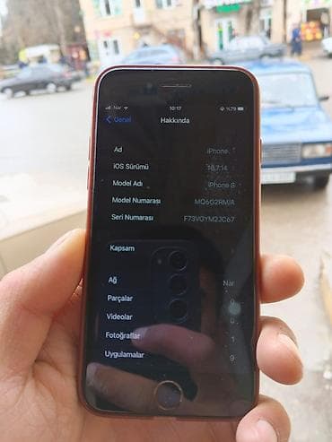 512 gb telefon: IPhone 8, 64 GB, Qırmızı, Barmaq izi — 7