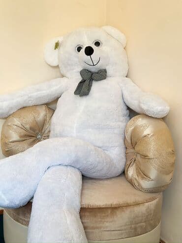 teddi ayı: Teze oyuncaq ayi turkiyeden gelib shekilde gorulduyu boyda — 2