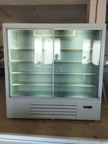 Ticarət tərəziləri: Mağaza vitrin soyuducusu - Önü şüşəli, sürgülü qapılar: məhsulların — 3