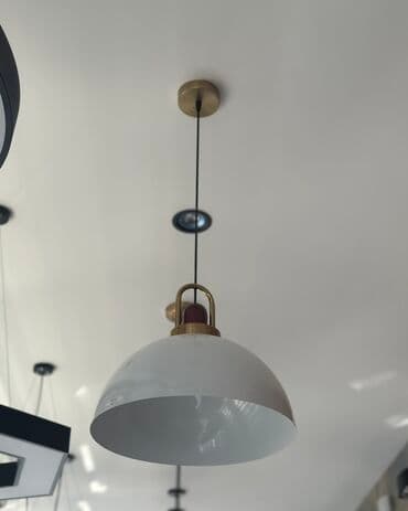 lyusturlar: Çılçıraq, 1 lampa, Metal — 3