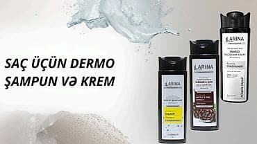 parik sac: LARINA Global Isırğan və Çam özlü şampun – yağlı və tez yağlanan — 6