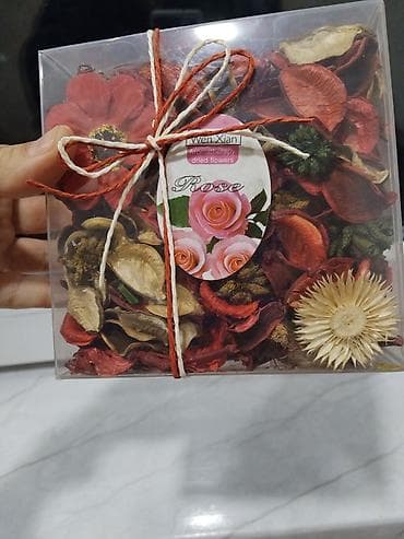 Aromaterapiya qurudulmuş güllər – “Rose” potpurri dəsti,yenidir — 2