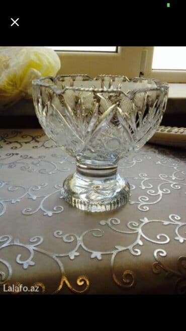 ag gilas mürəbbəsi: Rasiyadan getrilib yenidi xrustal konfet şirniyyat giləmeyvə qabı 30 m — 1