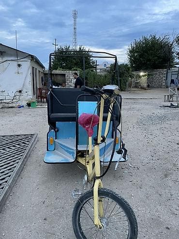 Velosipedlər: Pedallı sərnişin velosipedi (rikşa) – 3 təkərli - Ön təkərli pedallı — 2