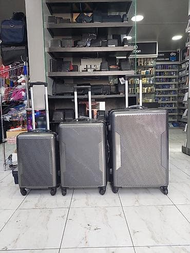 Sərfəli və funksional səyahət çamadan dəsti - Material: sərt korpus