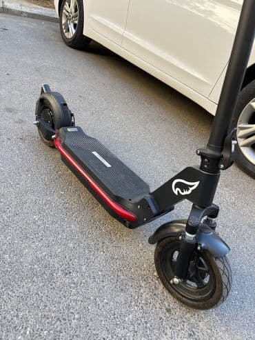 Elektrikli skuter – Wing7 - Güclü arxa hub mühərriki və iri ölçülü