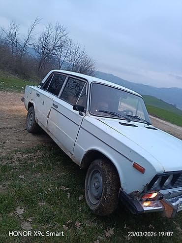 mersedes benz 208d: VAZ 2106 “Jiquli” sedan - Kuzov: 4 qapılı, ağ rəng - Nömrə nişanı — 2