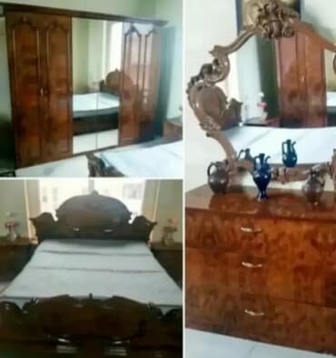 трюмо: İkinəfərlik çarpayı, Termo, Dolab, 2 tumba, Rumıniya — 1