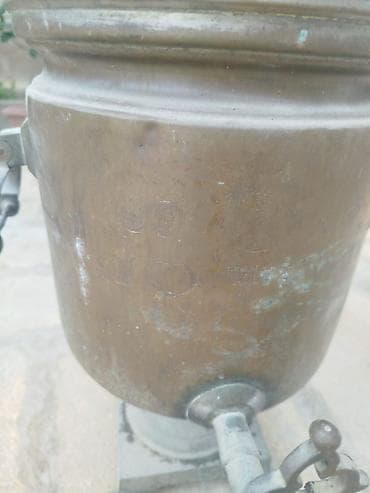 mis aftafa: Antik köhnə tip samovar 1886 cı ilin peçatı peçat çoxeu çar dövründən — 3