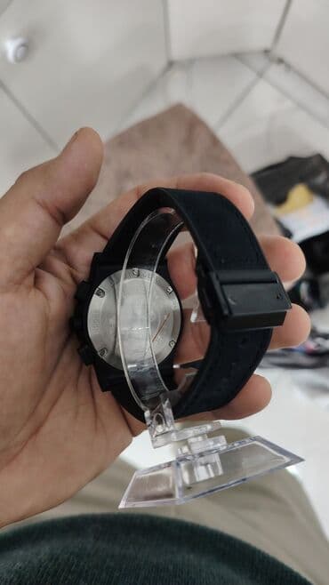 irshad telecom is saatlari: Yeni, Qol saatı, Hublot, rəng - Qara — 2