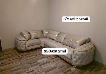 acilan divanlar: Künc divan, Yeni, Açılan, Bazalı, Parça, Şəhərdaxili pulsuz çatdırılma — 1