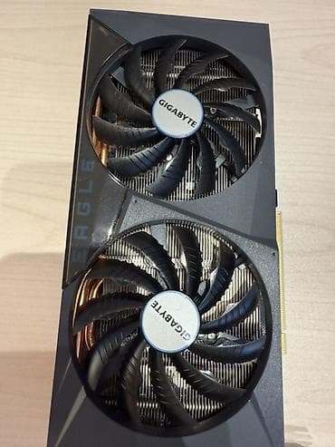 komputer ekrani: Videokart Gigabyte GeForce RTX 3060, 12 GB, İşlənmiş — 2
