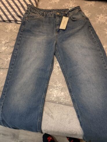 travka uşaq sviterləri: TrendyoL brendi klassik mavi rəngli cins şalvar 42 razmerheç — 2