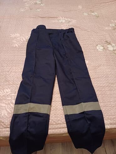 boyuk bədən geyimlər: Klassik Şalvar, 5XL, rəng - Göy — 2