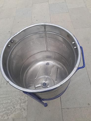 Кухонные принадлежности: Казан, цвет - Голубой, Нержавеющая сталь — 3