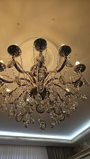 Çılçıraq, 10 və daha çox lampa, Metal — 1