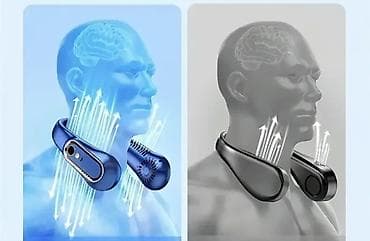 Elektronika: Boyundan taxılan portativ ventilyator - Ergonomik U‑şəkilli dizayn — 1