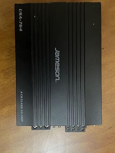 Jameson USA-764 avtomobil gücləndiricisi - 4 kanallı Class AB AMP –