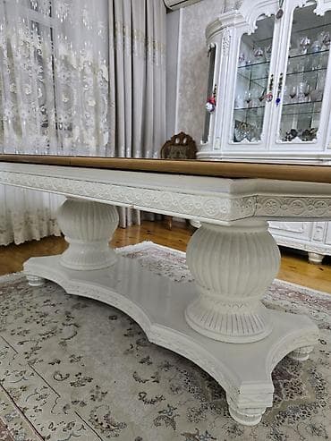 stol sufreleri: Klassik masa, Açılan, Taxta, Dördbucaq masa — 3