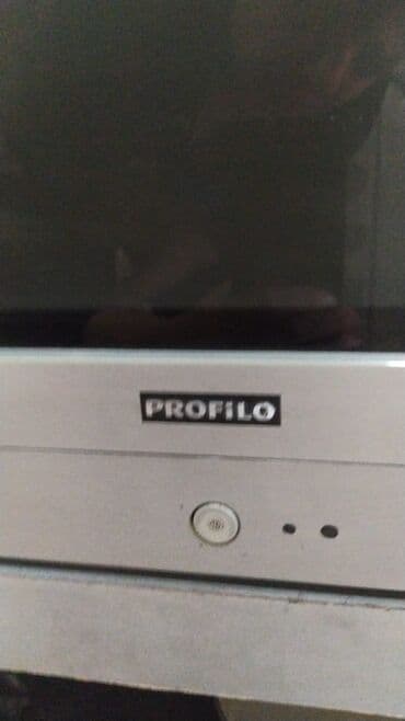 profil səkli tek oglan sekilleri: Profilo kineskop televizor və altlıqlı stand - Brend: Profilo - Ekran — 2