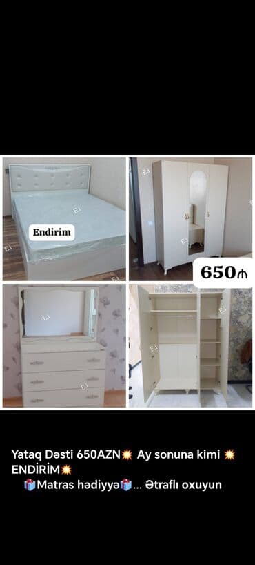 yataq dosekleri: 📌Taxt çarpayı 📏Olcu 2x160 💶Qiymet 259azn dən başlayan qiymətlər — 12