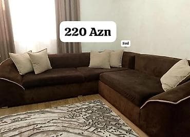 Künc divan, Açılmayan, Bazasız, Parça, Çatdırılma yoxdur