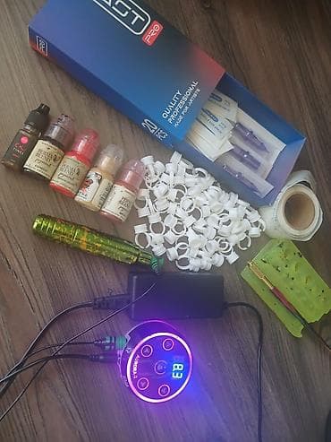 Permanent makiyaj/tatuirovka üçün profesional dəst Mast Tattoo Pen