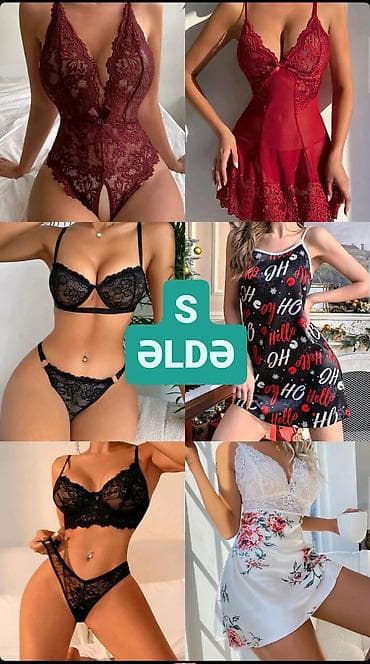 Qadın gecə alt paltarı və gecəlik kolleksiyası - Model çeşidi