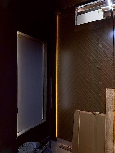 plasmas panel: Müasir interyer üçün dekorativ lamel panellər və LED işıqlandırma — 9