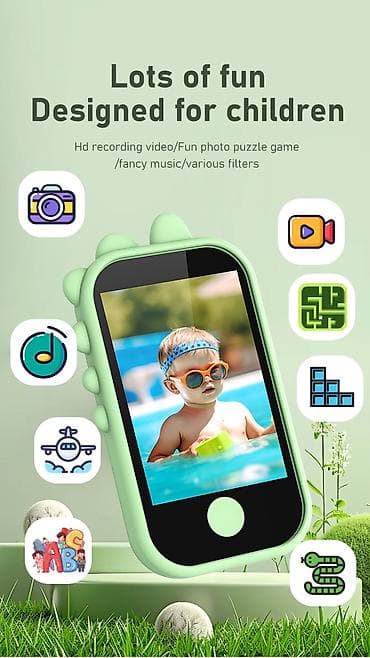 yun corab: Q13 Baby Camera – Uşaqlar üçün rəqəmsal kamera (No Brand) Uşaqların — 5